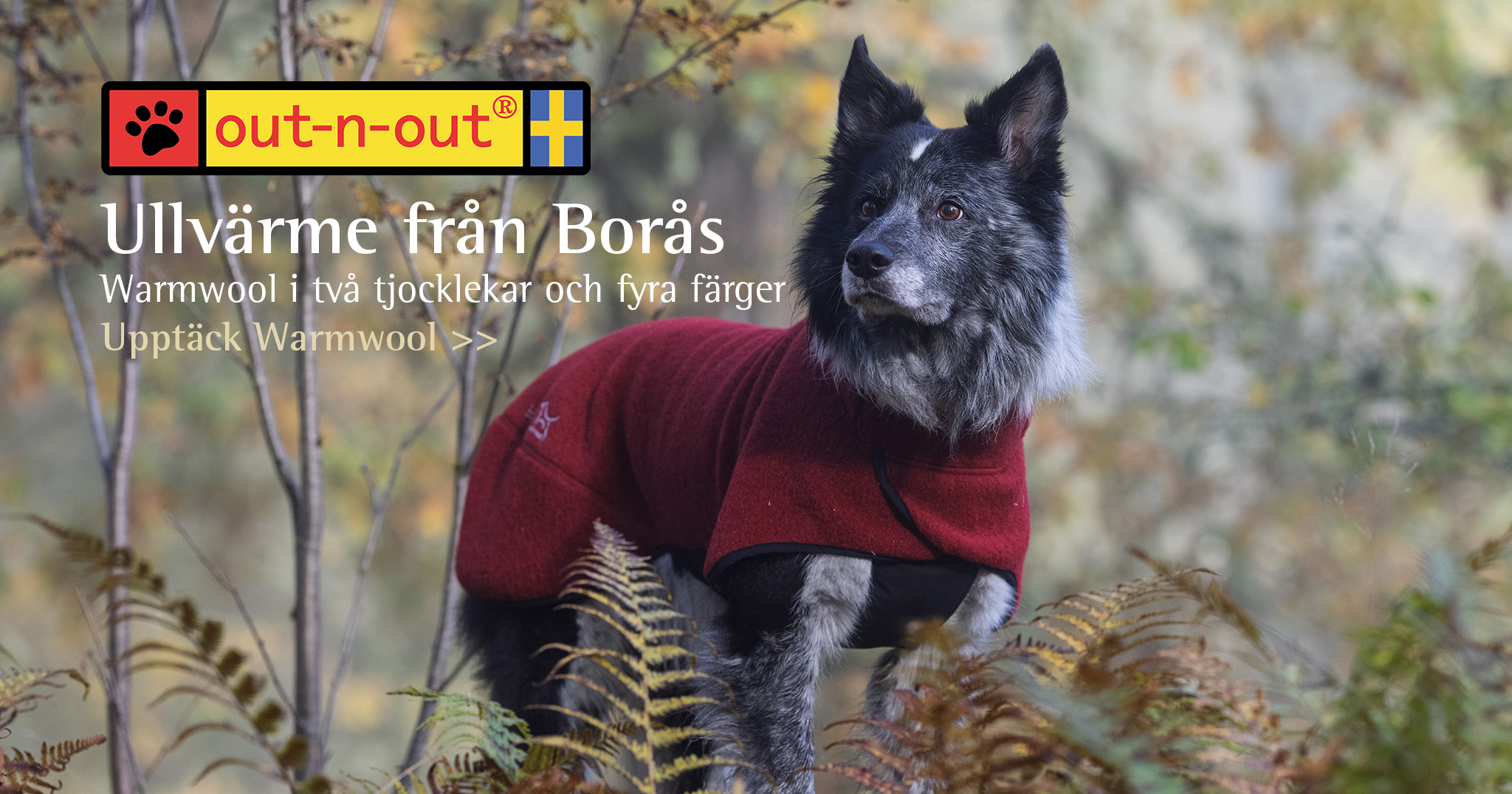 Ulltäcke till din hund, tillverkad i SVerige